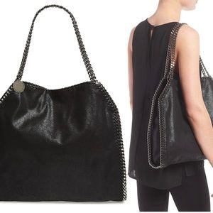 AUTHENTIC Stella McCartney Falabella Shaggy Deer Faux Leather Tote
